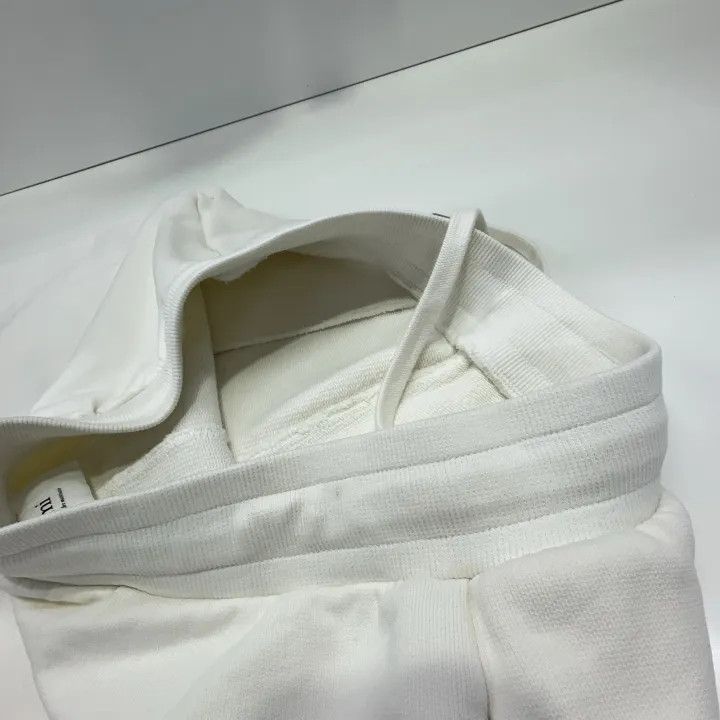 AMI AMIPARIS SS23 White Logo Embroidered Shorts 0079 Size US 26 / EU 42 - 12 Thumbnail
