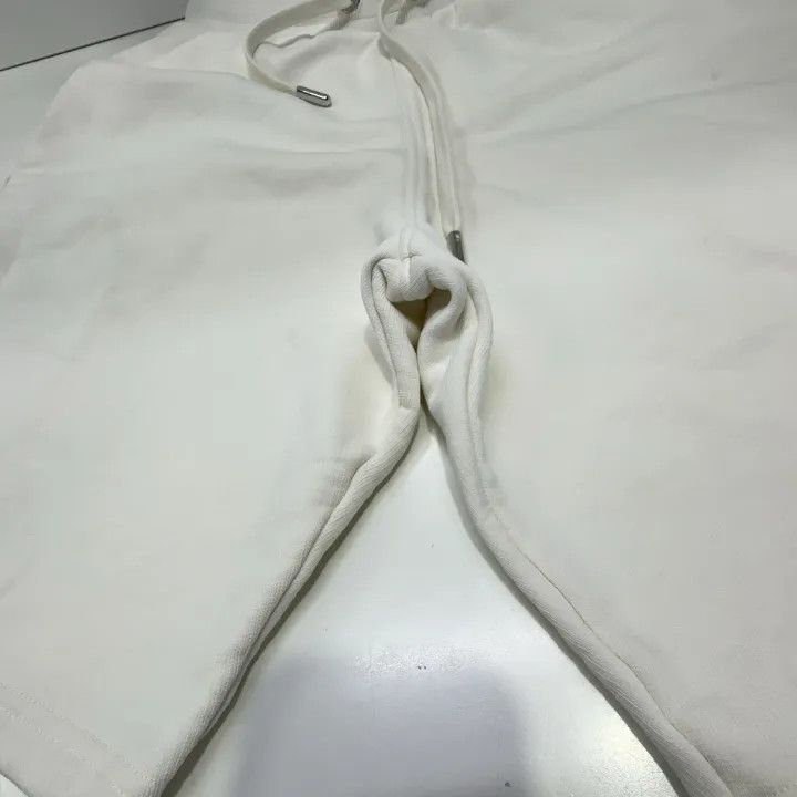 AMI AMIPARIS SS23 White Logo Embroidered Shorts 0079 Size US 26 / EU 42 - 7 Thumbnail