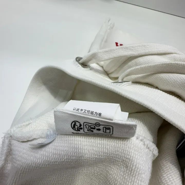 AMI AMIPARIS SS23 White Logo Embroidered Shorts 0079 Size US 26 / EU 42 - 6 Thumbnail