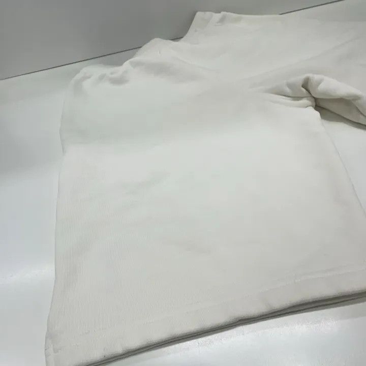 AMI AMIPARIS SS23 White Logo Embroidered Shorts 0079 Size US 26 / EU 42 - 8 Thumbnail