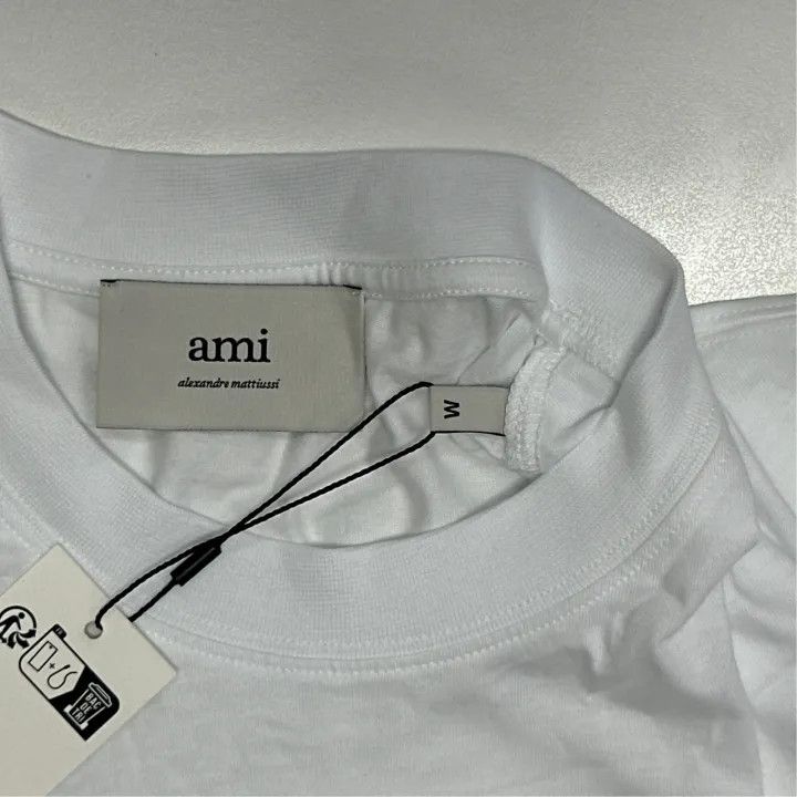AMI AMIPARIS FW24 Comfortable Short Sleeve T-Shirt 0079 Size US M / EU 48-50 / 2 - 2 Thumbnail