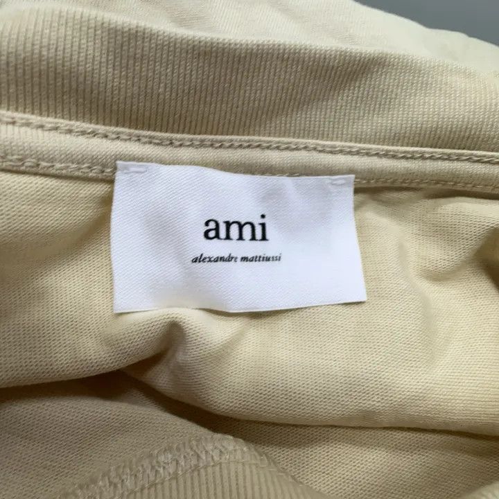 AMI AMIPARIS SS23 Heart Embroidered Black T-Shirt 0079 Size US M / EU 48-50 / 2 - 4 Thumbnail
