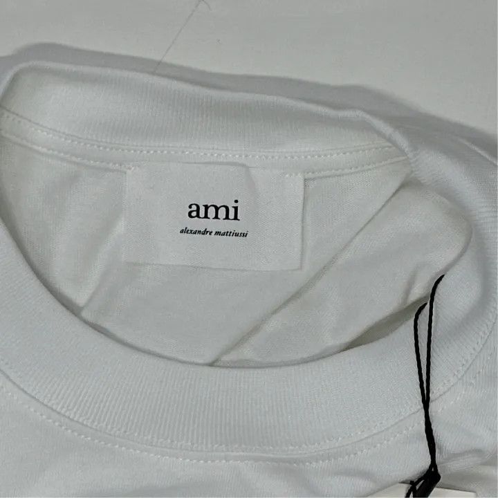 AMI AMIPARIS FW23 Logo Print Short Sleeve T-Shirt 0079 Size US S / EU 44-46 / 1 - 4 Thumbnail