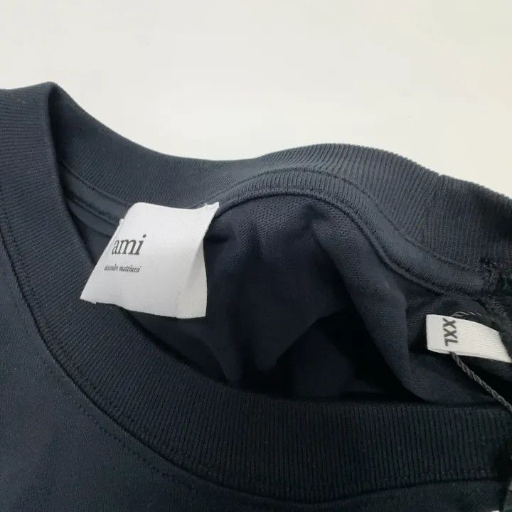 AMI AMIPARIS SS24 Heart Pattern Comfortable T-Shirt 0079 Size US XXL / EU 58 / 5 - 5 Thumbnail