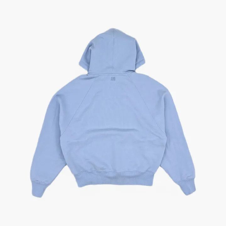 AMI AMIPARIS Blue Heart Embroidered Hoodie 0079 Size US S / EU 44-46 / 1 - 3 Thumbnail