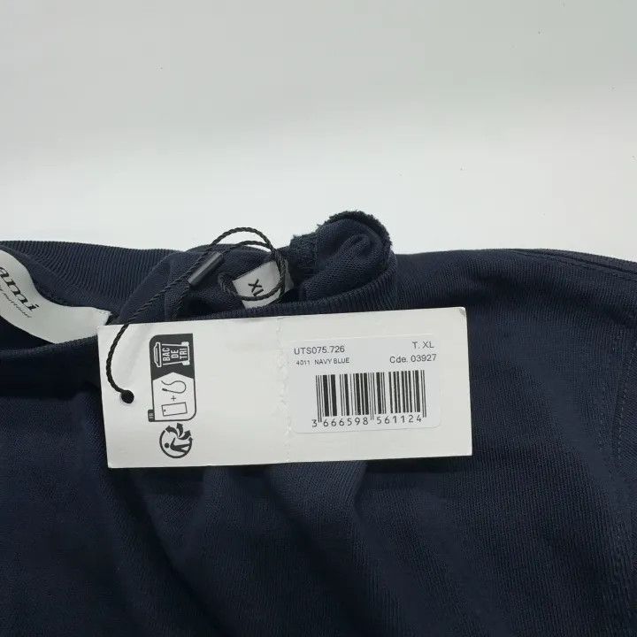 AMI AMI PARIS Logo Oversized Cotton T-Shirt 0079 Size US XL / EU 56 / 4 - 6 Thumbnail