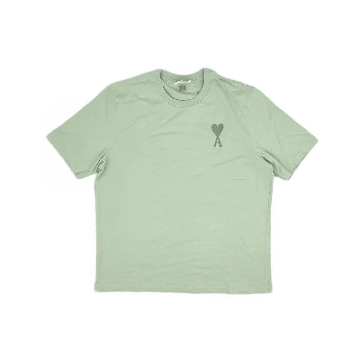 AMI AMIPARIS Love Logo Embroidered T-Shirt 0079 Size US XL / EU 56 / 4 - 2 Thumbnail