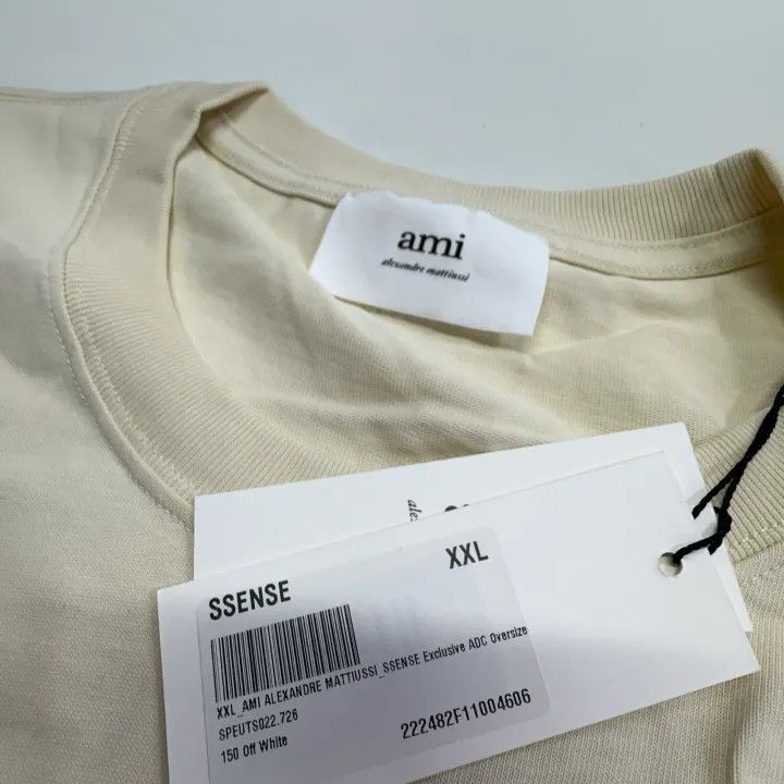 AMI AMIPARIS SS22 Short Sleeve Heart Emblem T-Shirt 0079 Size US XXL / EU 58 / 5 - 5 Thumbnail