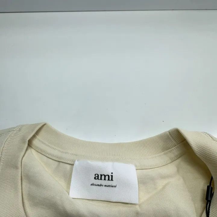 AMI AMIPARIS SS22 Short Sleeve Heart Emblem T-Shirt 0079 Size US XXL / EU 58 / 5 - 4 Thumbnail