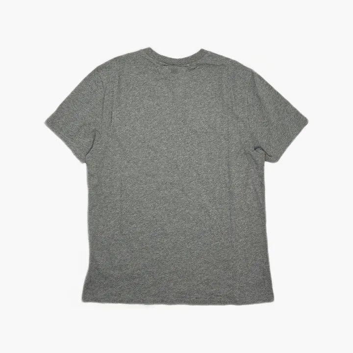 AMI AMIPARIS FW21 Logo Embroidered Grey T-Shirt 0079 Size US L / EU 52-54 / 3 - 3 Thumbnail