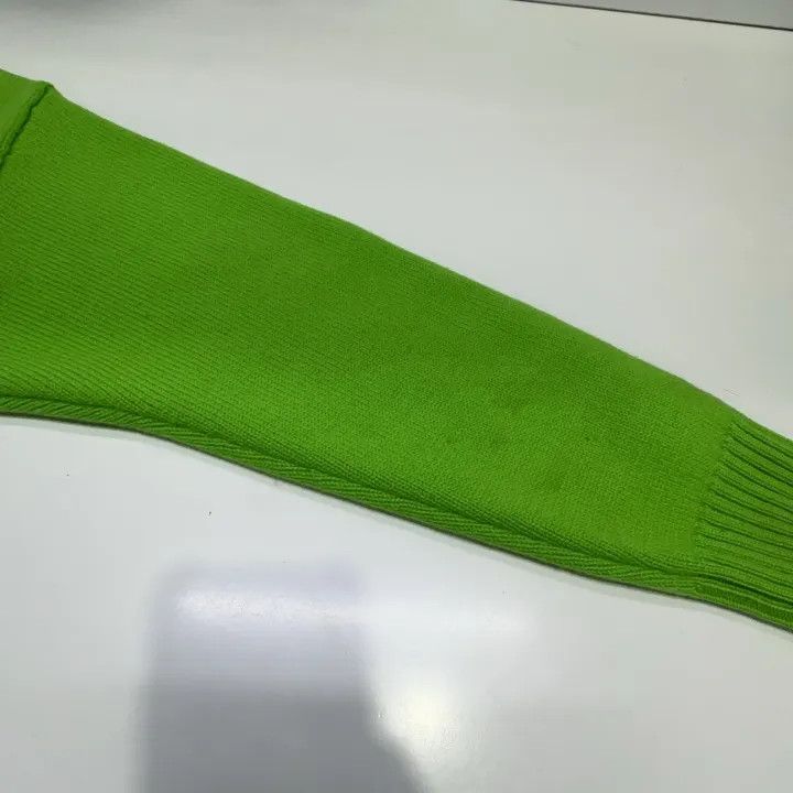 AMI Ami Paris Love Logo Green Wool Sweater 0079 Size US S / EU 44-46 / 1 - 9 Thumbnail