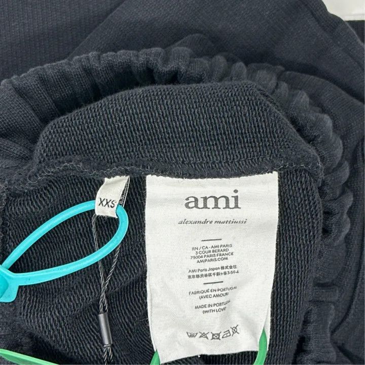 AMI AMIPARIS FW21 Logo Embroidered Cargo Pants 0079 Size US 26 / EU 42 - 5 Thumbnail