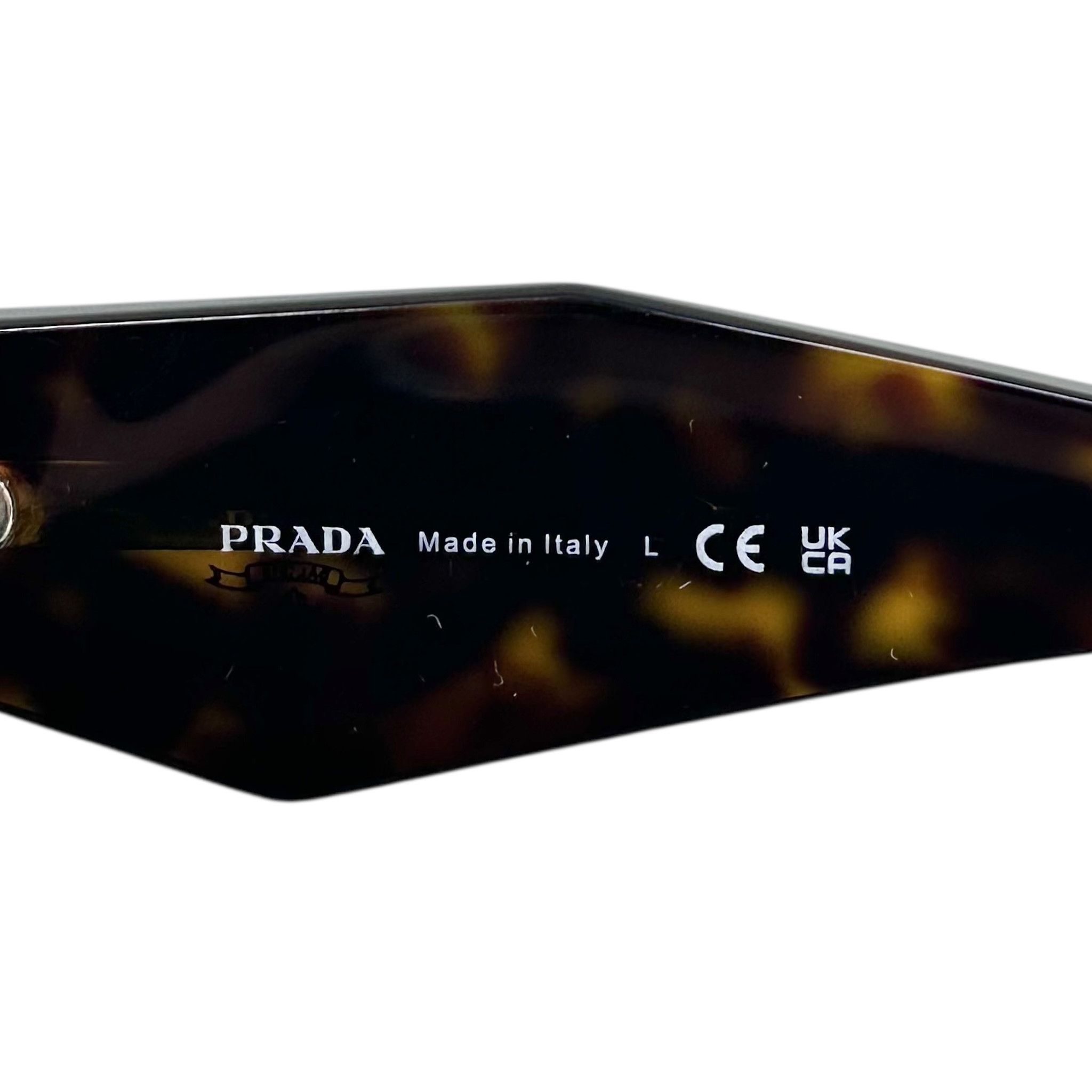 Prada Prada SPR17W Bold Rectangle Sunglasses - Tortoise Size ONE SIZE - 7 Thumbnail