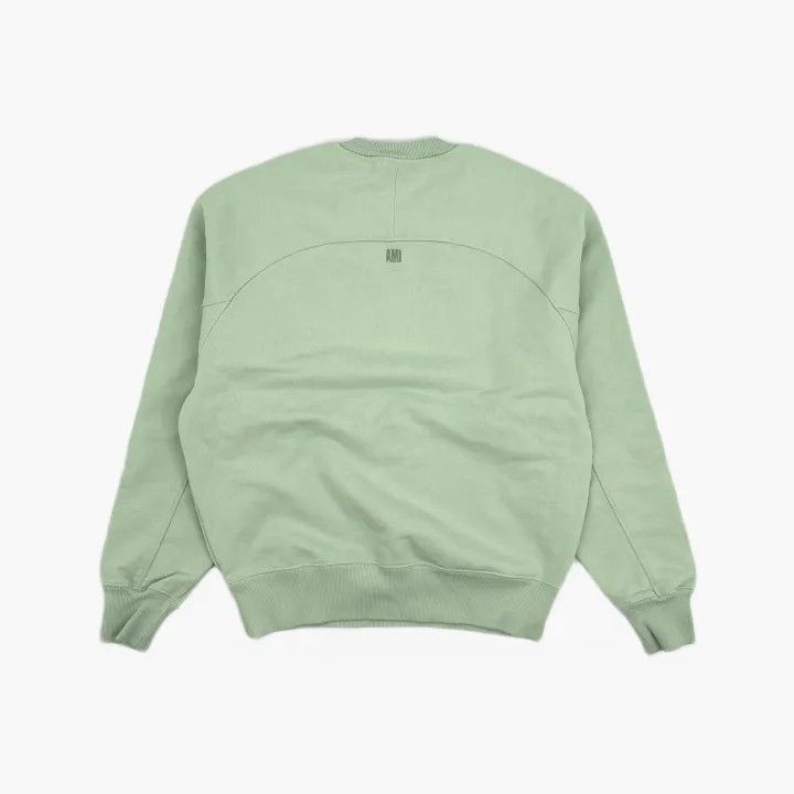 AMI AMIPARIS SS22 Heart Logo Embroidered Sweatshirt 0079 Size US M / EU 48-50 / 2 - 3 Thumbnail