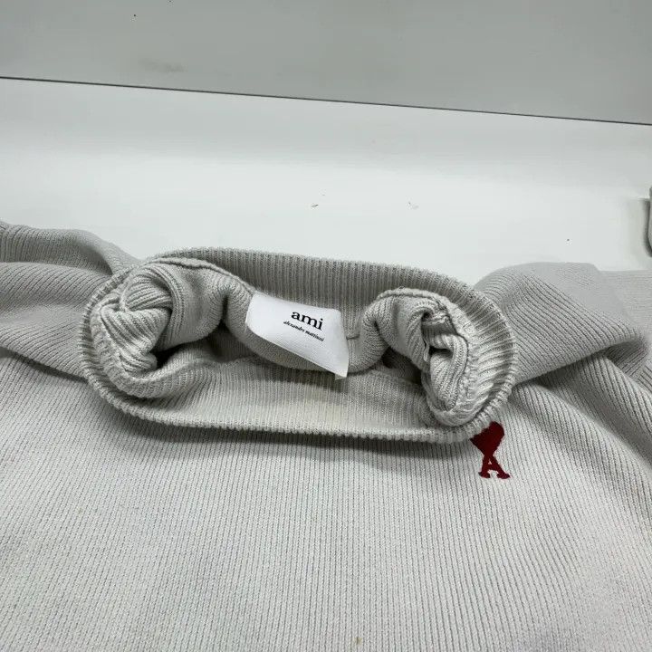 AMI AMIPARIS Loose-Fit Long Sleeve Sweater for All 0079 Size US M / EU 48-50 / 2 - 7 Thumbnail