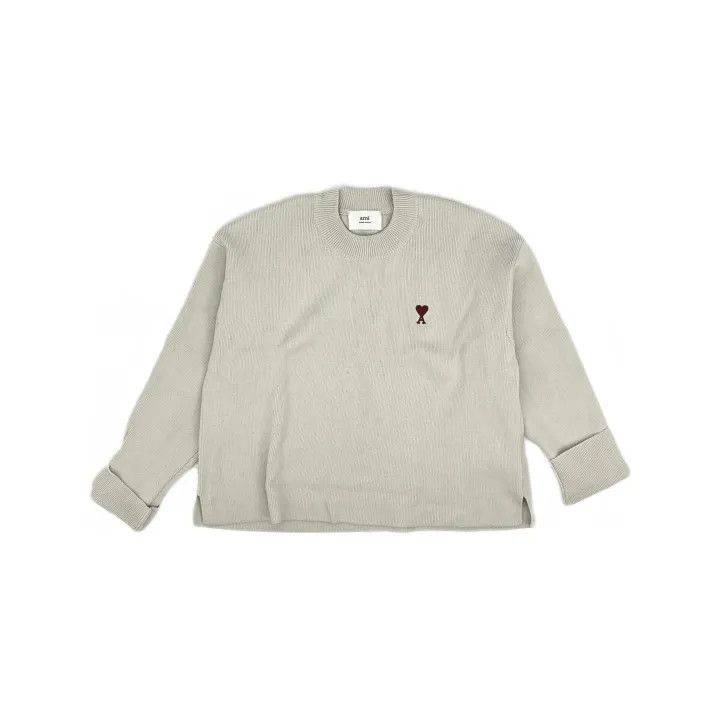AMI AMIPARIS Loose-Fit Long Sleeve Sweater for All 0079 Size US M / EU 48-50 / 2 - 2 Thumbnail
