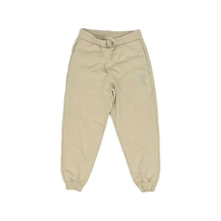 AMI AMIPARIS Beige Heart Embroidery Sweatpants for All 0079 Size US 42 / EU 58 - 2 Thumbnail