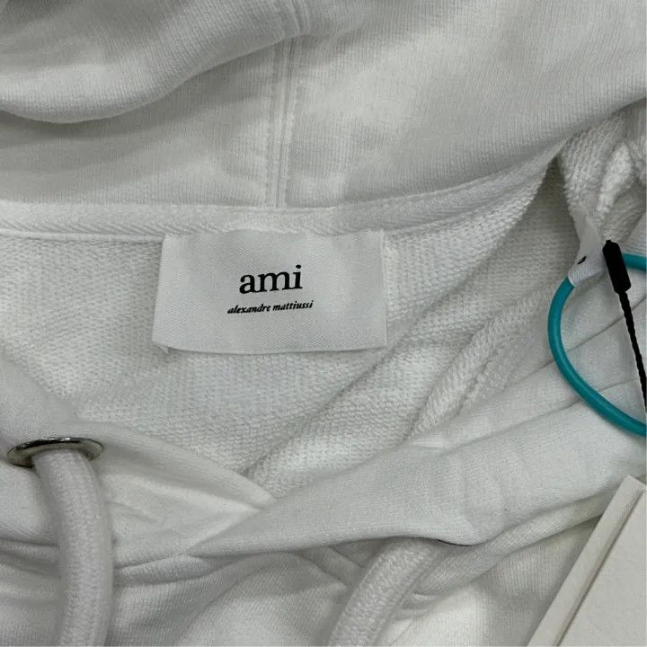 AMI AMIPARIS Logo Print Casual Hoodie 0079 Size US S / EU 44-46 / 1 - 5 Thumbnail
