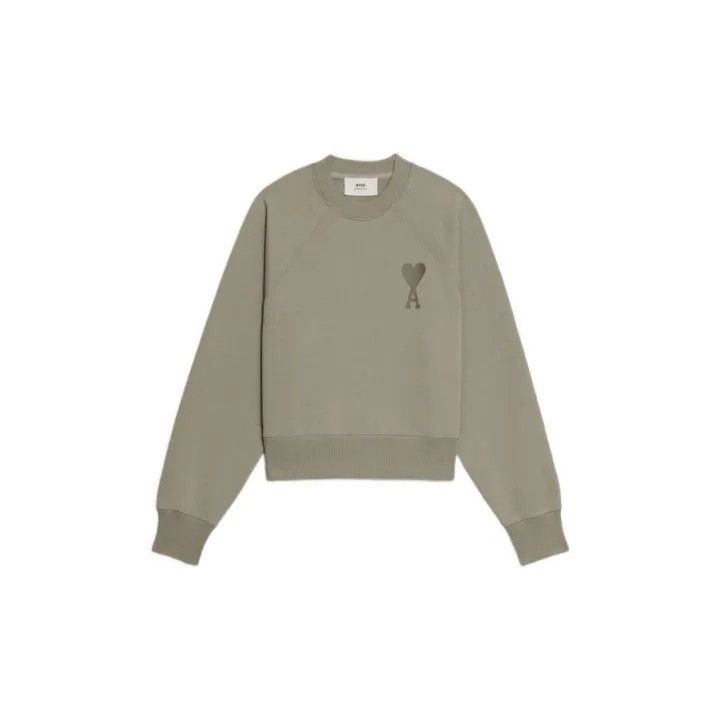 AMI AMIPARIS SS22 Casual Heart Logo Long Sleeve Sweatshirt 0079 Size US XS / EU 42 / 0 - 2 Thumbnail