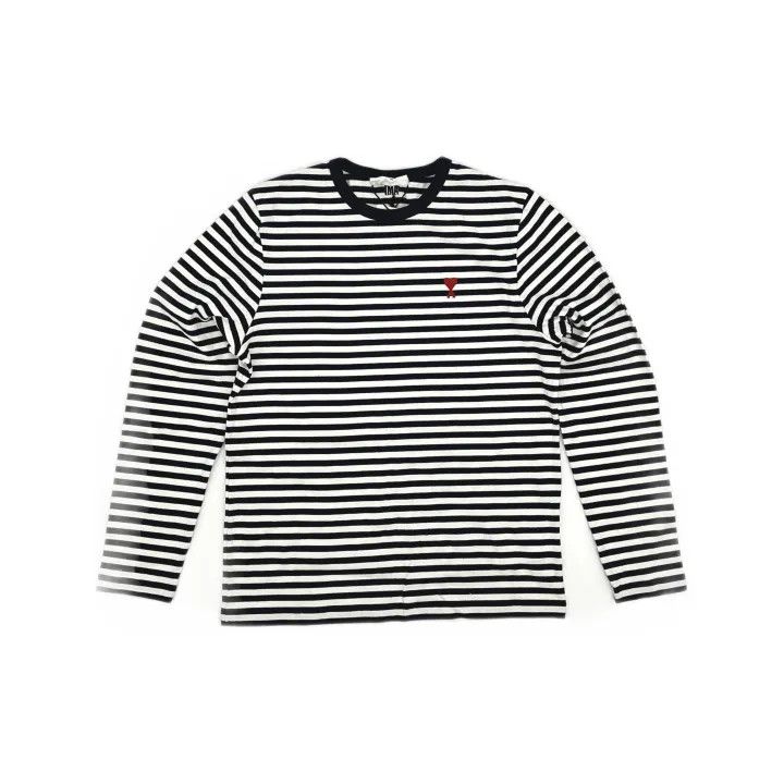 AMI AMIPARIS SS21 Long Sleeve T-Shirt for Men 0079 Size US S / EU 44-46 / 1 - 2 Thumbnail