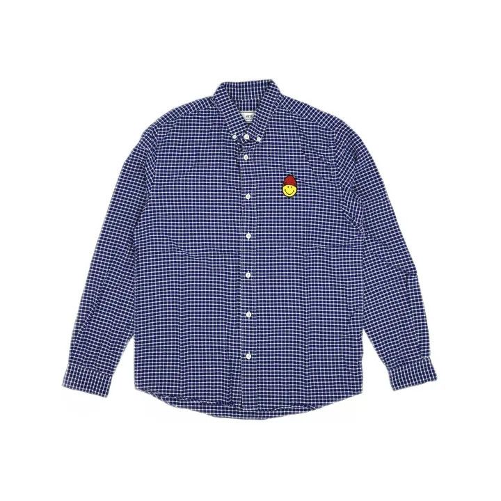 AMI AMIPARIS Casual Checkered Long Sleeve Shirt 0079 Size US M / EU 48-50 / 2 - 2 Thumbnail