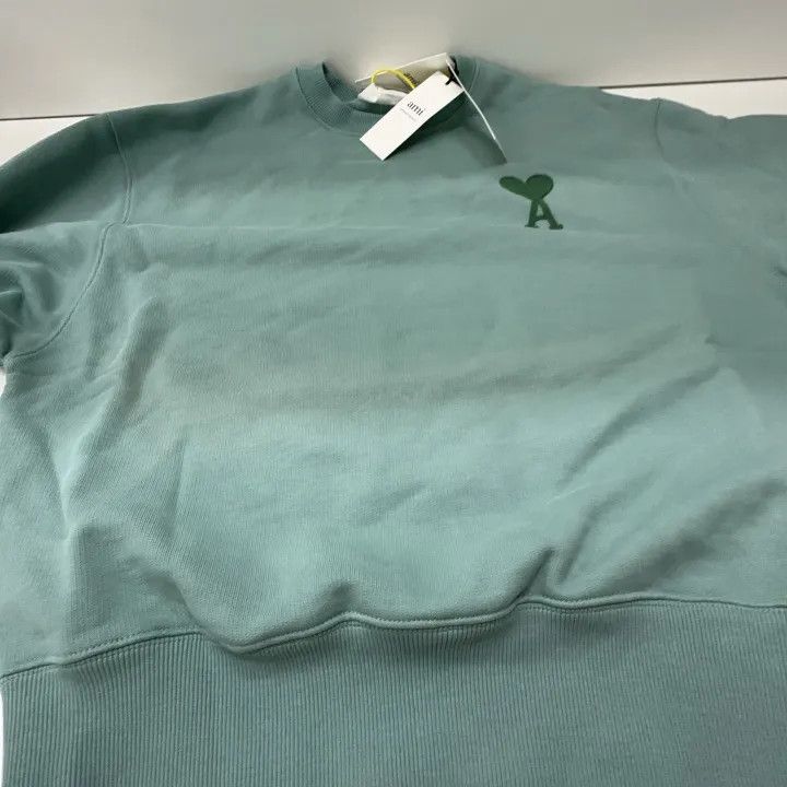 AMI AMIPARIS Spring 2021 Logo Embroidered Sweatshirt 0079 Size US S / EU 44-46 / 1 - 8 Thumbnail