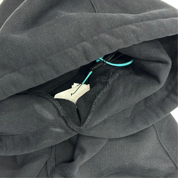 AMI AMIPARIS Black Logo Embroidered Hoodie for Men 0079 Size US M / EU 48-50 / 2 - 4 Thumbnail