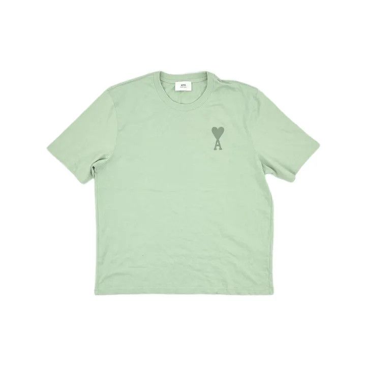 AMI AMIPARIS Love Logo Short Sleeve T-Shirt 0079 Size US XL / EU 56 / 4 - 2 Thumbnail