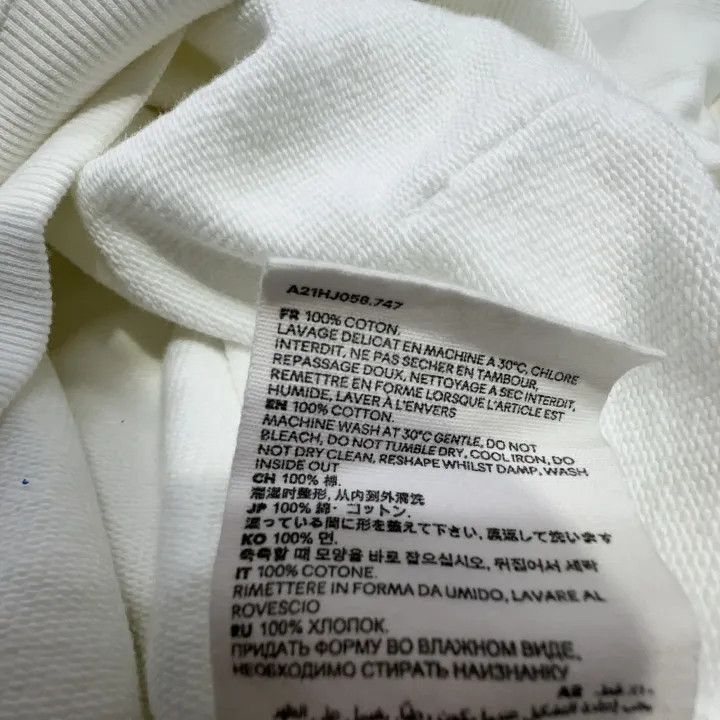 AMI AMIPARIS Heart Logo Organic Cotton Hoodie 0079 Size US M / EU 48-50 / 2 - 6 Thumbnail