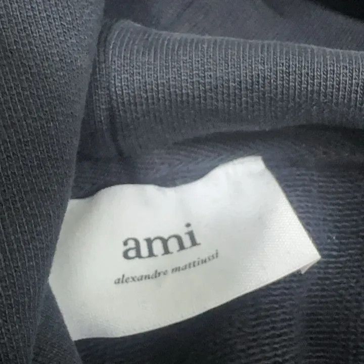 AMI Amiparis Black Logo Print Hoodie for All 0079 Size US M / EU 48-50 / 2 - 6 Thumbnail