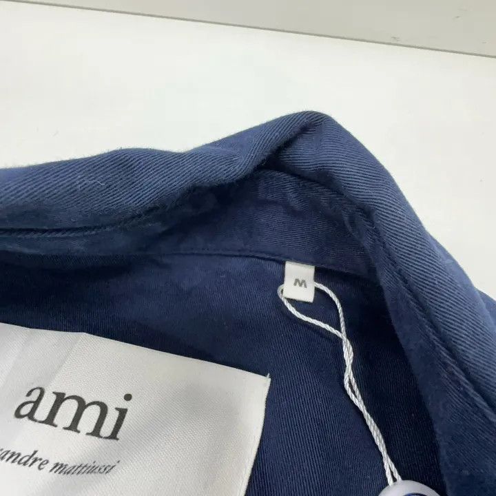 AMI AMIPARIS Logo Print Long Sleeve Shirt for All 0079 Size US M / EU 48-50 / 2 - 6 Thumbnail