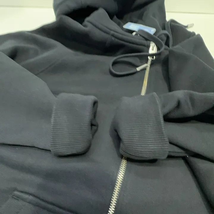 AMI AMIPARIS FW23 Black American Casual Hooded Jacket 0079 Size US M / EU 48-50 / 2 - 11 Thumbnail