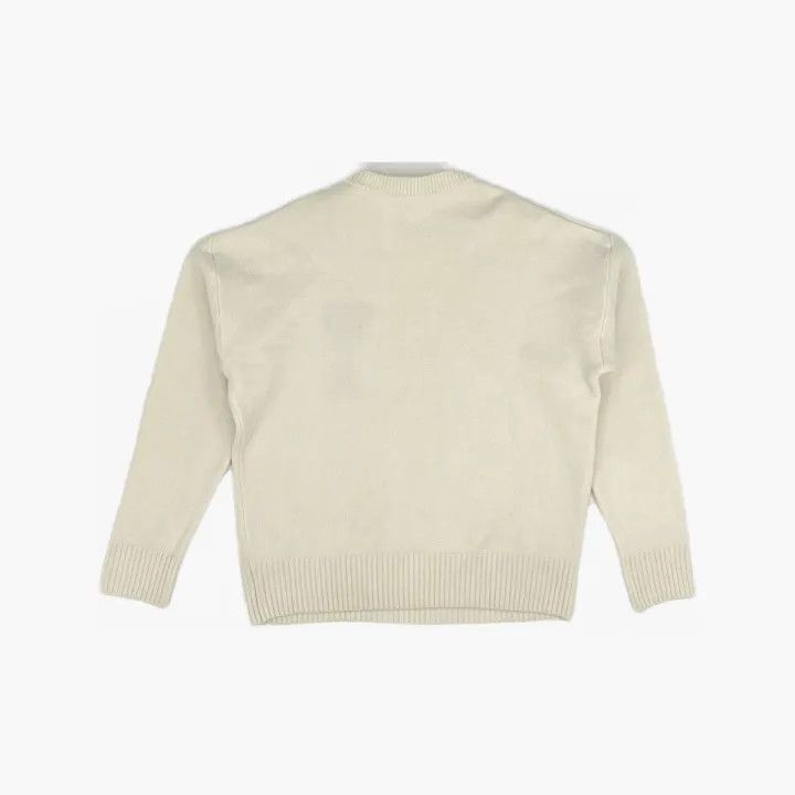 AMI AMIPARIS Heart Logo White Sweatshirt 0079 Size US L / EU 52-54 / 3 - 3 Thumbnail