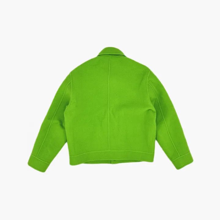 AMI AMIPARIS Green Slim Fit Buttoned Jacket 0079 Size US L / EU 52-54 / 3 - 3 Thumbnail