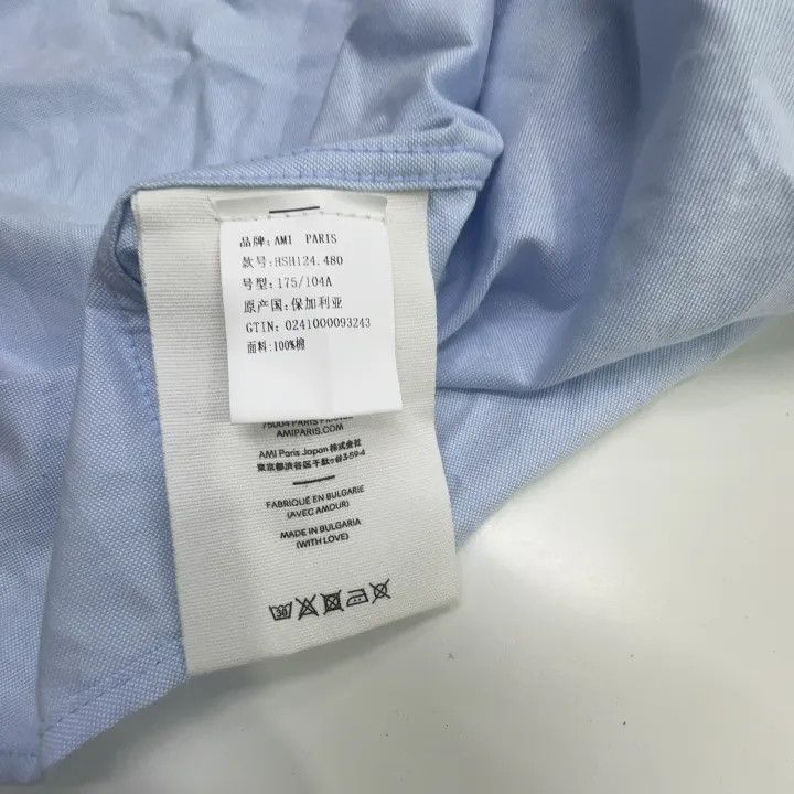 AMIPARIS SS22 Logo Long Sleeve Shirt 0079