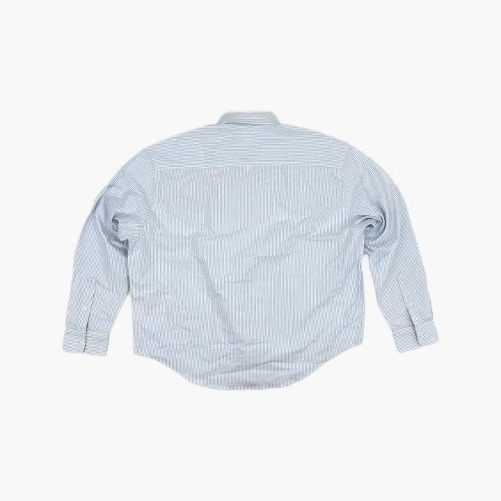 AMI AMIPARIS Logo Long Sleeve Button-Up Shirt 0079 Size US L / EU 52-54 / 3 - 3 Thumbnail