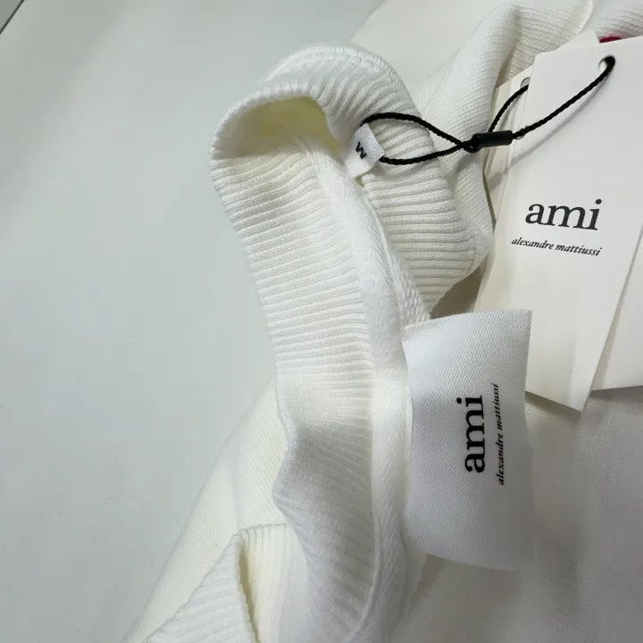 AMI AMIPARIS Embroidered Heart Crewneck Sweatshirt 0079 Size US M / EU 48-50 / 2 - 7 Thumbnail