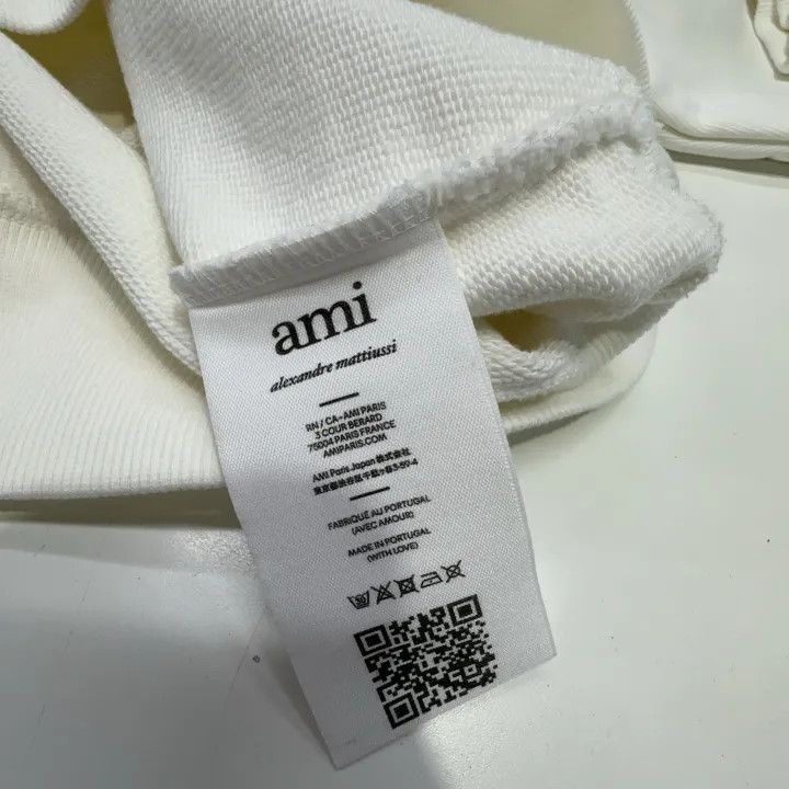 AMI AMIPARIS Embroidered Heart Crewneck Sweatshirt 0079 Size US M / EU 48-50 / 2 - 5 Thumbnail