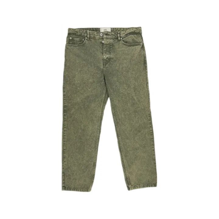 AMI AMIPARIS Green Pocket Tapered Jeans for Men 0079 Size US 34 / EU 50 - 2 Thumbnail