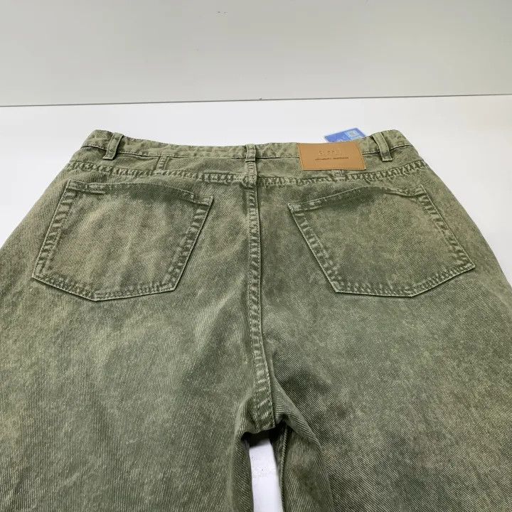 AMI AMIPARIS Green Pocket Tapered Jeans for Men 0079 Size US 34 / EU 50 - 11 Thumbnail