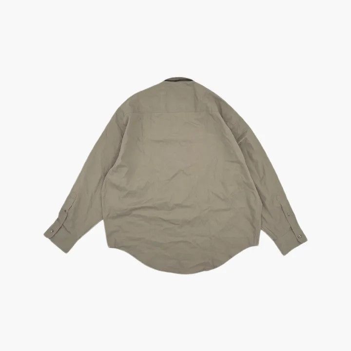 AMI AMIPARIS Relaxed Fit Long Sleeve Shirt 0079 Size US L / EU 52-54 / 3 - 3 Thumbnail