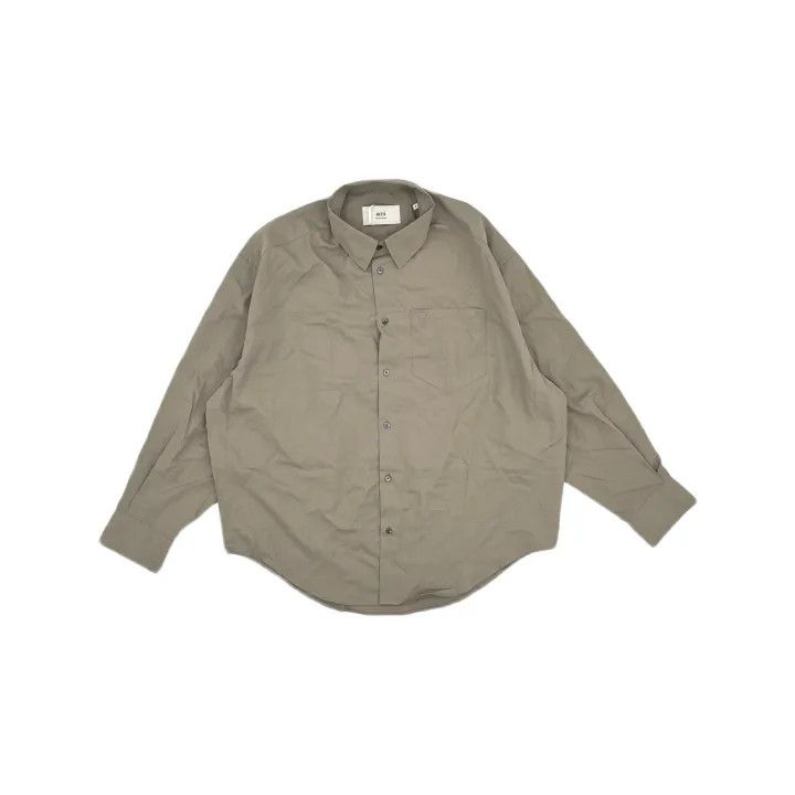 AMI AMIPARIS Relaxed Fit Long Sleeve Shirt 0079 Size US L / EU 52-54 / 3 - 2 Thumbnail