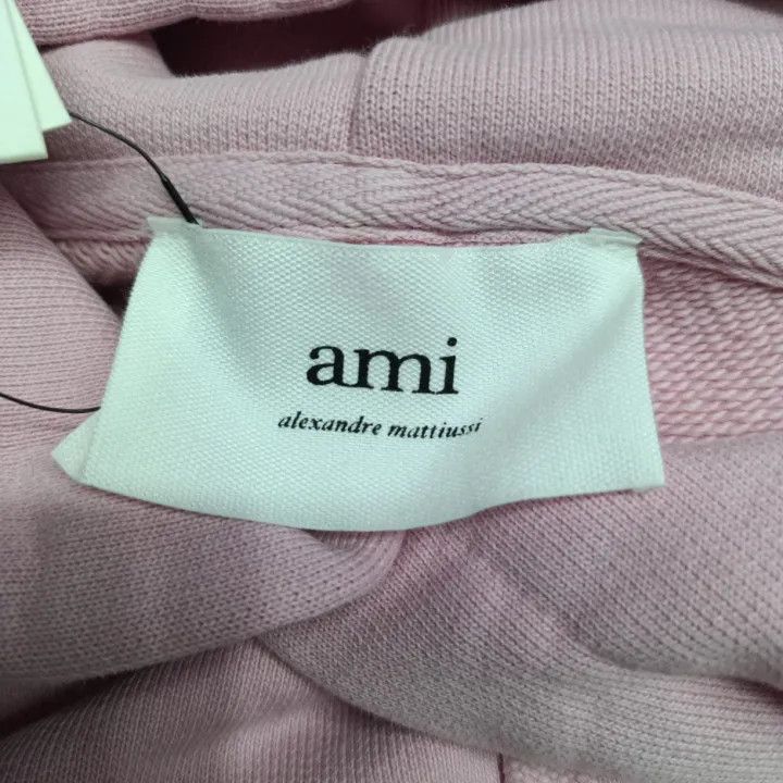 AMI AMIPARIS SS22 Logo Heart Hoodie for Couples 0079 Size US L / EU 52-54 / 3 - 3 Thumbnail