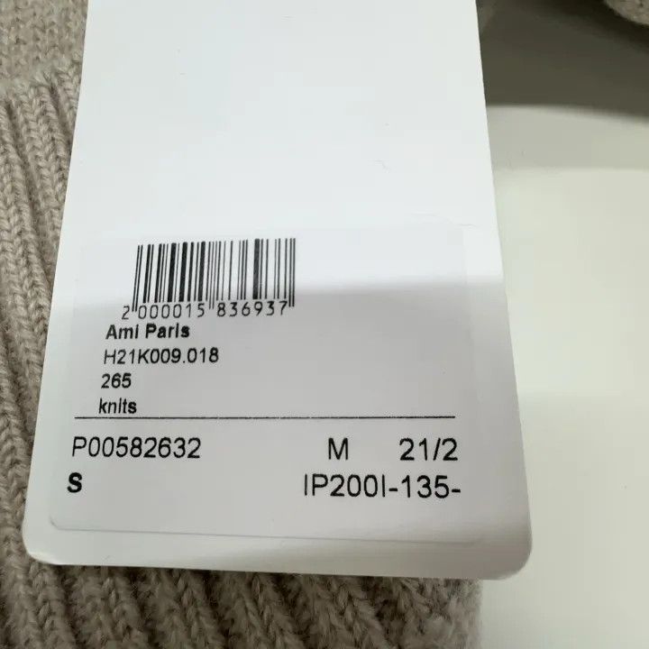 AMI AMIPARIS Heart Logo Wool Sweater 0079 Size US M / EU 48-50 / 2 - 4 Thumbnail