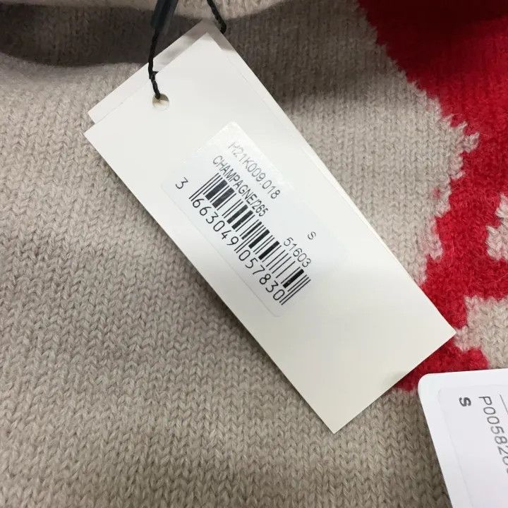 AMI AMIPARIS Heart Logo Wool Sweater 0079 Size US M / EU 48-50 / 2 - 7 Thumbnail