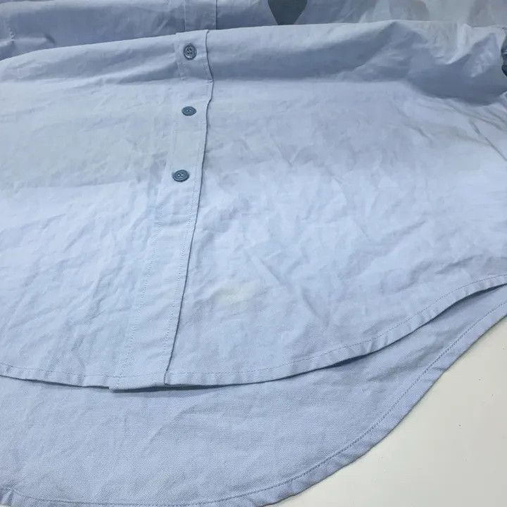 AMI AMIPARIS Blue Heart Logo Button-Up Shirt 0079 Size US M / EU 48-50 / 2 - 7 Thumbnail
