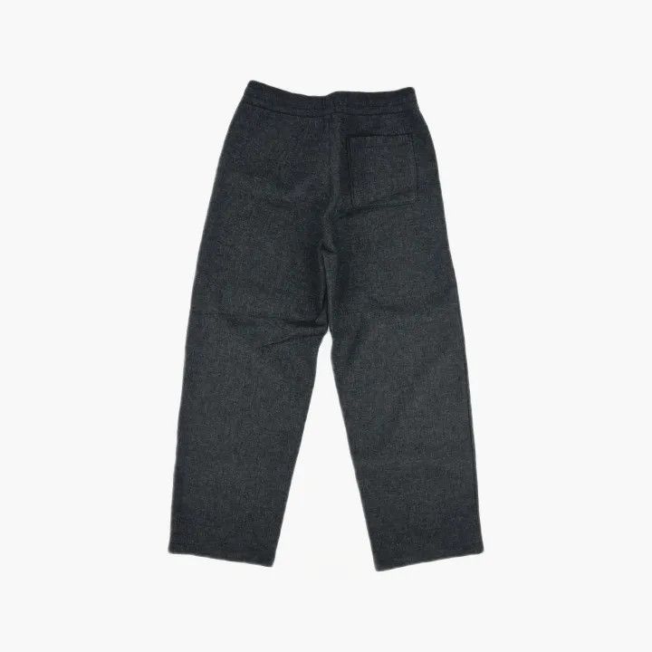 AMI AMIPARIS Men's Loose Wide-Leg Pants in Dark Gray 0079 Size US 32 / EU 48 - 3 Thumbnail