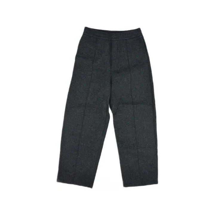 AMI AMIPARIS Men's Loose Wide-Leg Pants in Dark Gray 0079 Size US 32 / EU 48 - 2 Thumbnail