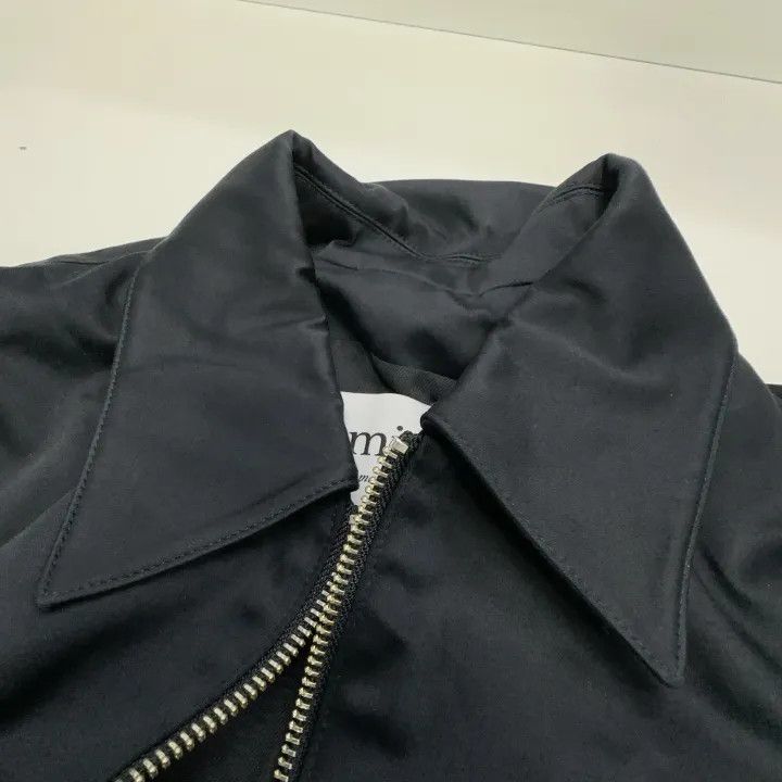 AMI AMIPARIS Black Long Sleeve Jacket with Embroidery 0079 Size US L / EU 52-54 / 3 - 6 Thumbnail