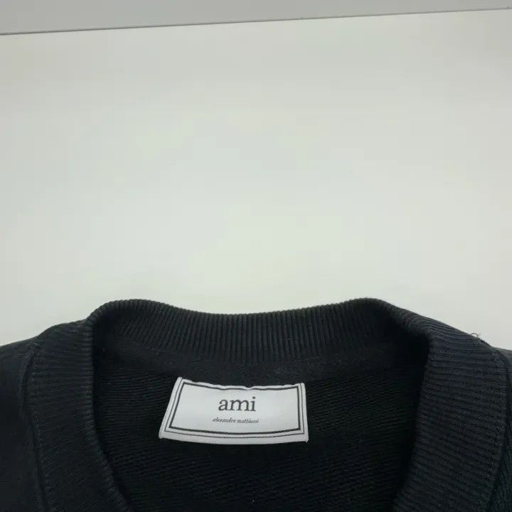 AMI AMIPARIS Heart Graphic Long Sleeve Sweatshirt 0079 Size US M / EU 48-50 / 2 - 5 Thumbnail